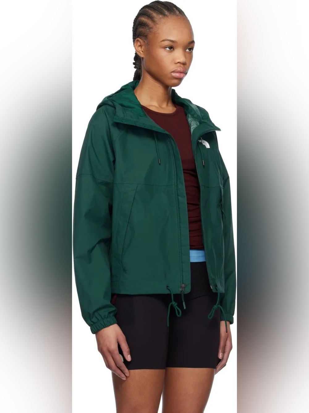The North Face Anatora Rain Jacket - Deep Nori - Picture 2 of 14